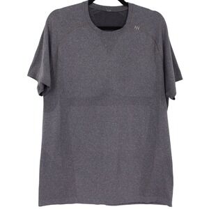 Lululemon Mens Metal Vent Tech Short Sleeve T Shirt Gray Size L Athletic Gym